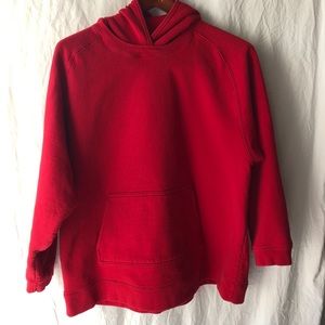 Red hoodie sweatshirt no tag